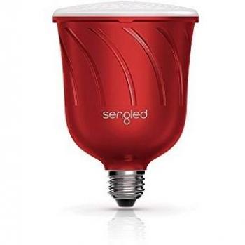 Sengled Satellite Bombilla LED E27, 8 W, Rojo, 13x13x4 cm