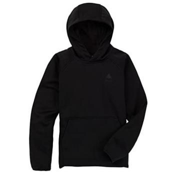 Sudadera con capucha Burton Crown Weatherproof negra infantil - L