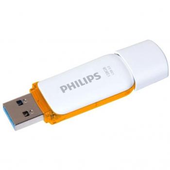 Philips Snow Series USB 3.0 Flash Drive 128GB Marrón/Naranja/Blanco