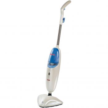 Polti Vaporetto Action - Vaporetto vertical, 1500 W, color blanco nacar y azul