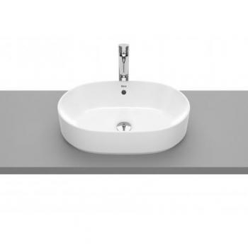 Lavabo de sobre encimera Round - Roca 55 cm blanco