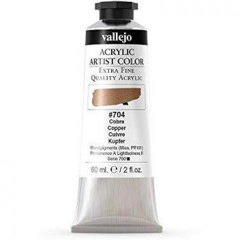 Vallejo Acrylic Artist Color 16704 Copper