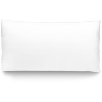 Almohada Flow PureComfort Premium con Fibra de Seda, Tratamiento Antiácaros y Antibacterias, Máximo Confort y Firmeza Medio-Alta, Funda Lavable