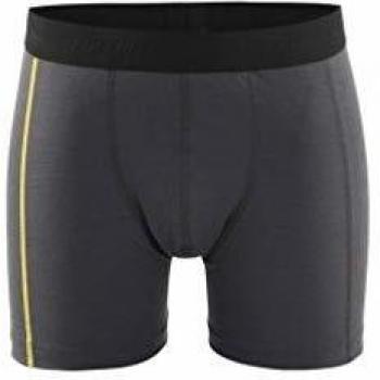 Blaklader Xlight Dark Gray/Yellow Boxer Shorts Size M