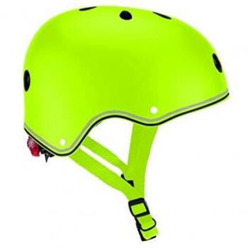 Globber Primo Lights Kids Helmet XS/S (48-53 cm) - Lime Green