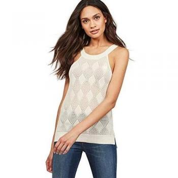 G-STAR RAW Pointelle Tank Top suéter, Beige