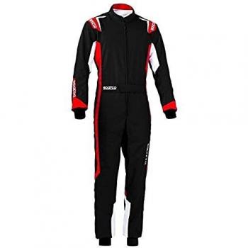 Mono Karting Sparco K43 - Negro Rojo - Talla M