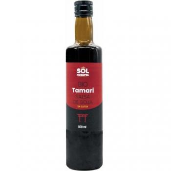 Salsa de Soja Tamari Sin Gluten Ecológica Sol Natural 500ml