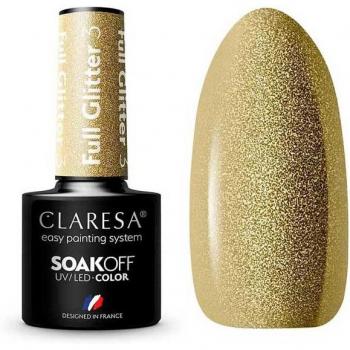 Claresa - Esmalte semipermanente Soak off - 03: Full Glitter