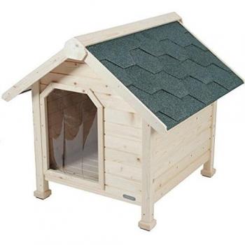 Caseta de Madera Chalet Extra Grande para Perros Exterior
