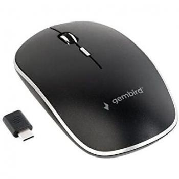 Gembird Muston Wireless 1600 dpi Black 4 Teclas