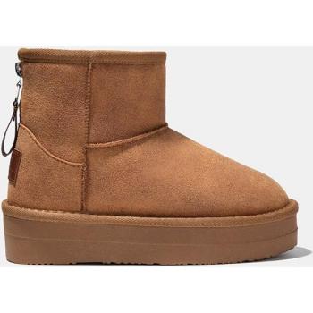 Botas de niña B&W con forro interior de pelo y cierre de cremallera
