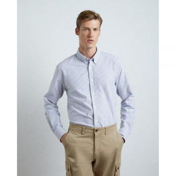Camisa Rayas Oxford de Hombre Manga Larga Lloyd's
