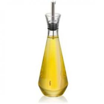 Aceitera y Acetiera Antigoteo X-Plosion de Gefu - 250 ml, Cristal Negro, Compatible con Lavavajillas