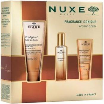 Cofre Regalo Nuxe Prodigieux Fragancia Iconica con Perfume, Aceite de Ducha y Loción Corporal 2024