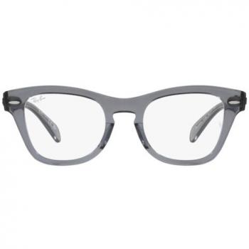 Ray-Ban RX 0707V Prescription Glasses Unisex Square Gray