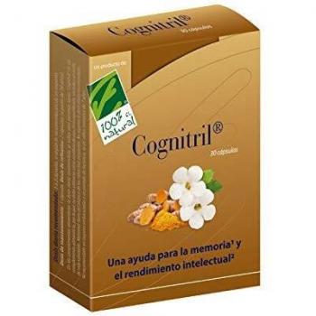 100% Natural Cognitril Memoria Rendimiento Intelectual. Caja 30 Cápsulas