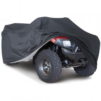 Cubierta Protectora para Quad ATV Lona Cover Impermeabler 190T Anti-UV Duradero Garaje para Moto Almacenamiento Contra el Invierno Nieve Lluvia Sol y Polvo para Honda Polaris Yamaha Suzuki