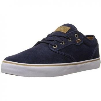 Globe Men's Motley Skateboarding Shoe, Navy-Tan, 7 D