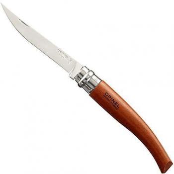 Opinel No.10 Slim Padouk Inox Knife - 10cm, Personalizable