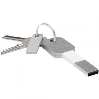 Bluelounge KI-WH-L - Cargador por USB para Apple iPhone 5, plateado