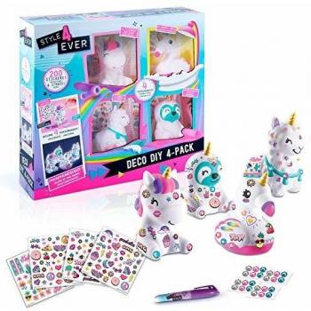 Juego de Manualidades Canal Toys DIY Deco x4 Set de pegatinas