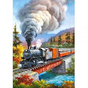 Puzzle Castorland Cruzando el Tren - 500 piezas