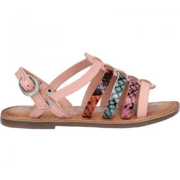 Sandalias KICKERS DIXON Rosa Tricolor Reptil para Mujer y Niña EU 27