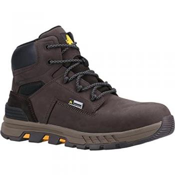 Amblers Safety 261 Men's Brown Leather Safety Boots UK Size 8