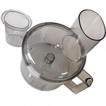 Bol con tapa (con empujador) original para robot de cocina Bosch y Siemens 00492020
