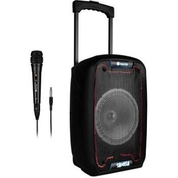 NGS Wild Samba Altavoz Portátil de 30W con Batería y Luces LED