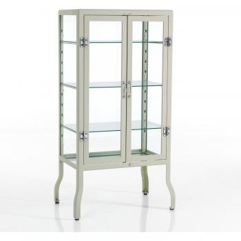 Vitrina 2 Puertas Avorio Brillante 70x131x45 cm Mash Tomasucci