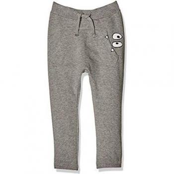 NAME IT Nmmoldrik Swe Pant Baggy Slim Box BRU Pantalones, Gris