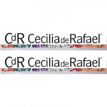 Cecilia de Rafael - Medias - para mujer Plateado Silver 174
