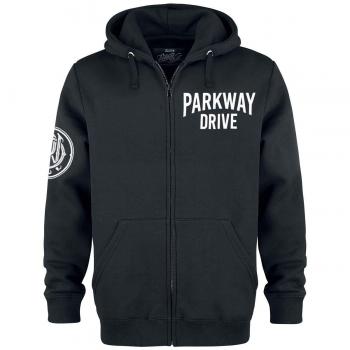 Parkway Drive None Survive Capucha con Cremallera Negro L