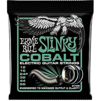 Ernie Ball Cobalt Not Even Slinky Electric Guitar Strings 12-56