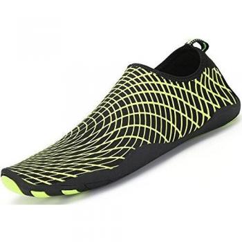 Unisex Zapatos de Agua Deportes Acuáticos Calzado de Natación Escarpines Hombre Mujer para Buceo Snorkel Surf Piscina Playa Vela Mar Río Aqua Cycling, Amarillo 40