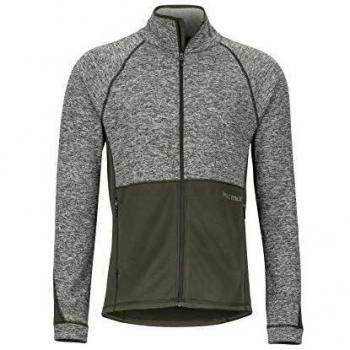 Marmot Mescalito Fleece Jacket Forro Polar, Chaqueta Para Exteriores Con Cremallera Completa, Transpirable, Resistente Al Viento, Hombre, Rosin Green, S