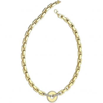 Collar Love Guess de acero dorado - GUESS JEWELS JEWELRY Mod. JUBN04074JWYGT-U
