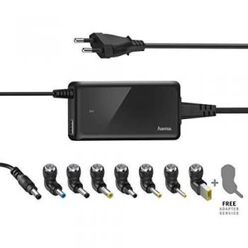 Fuente de alimentación Universal Slim & Light Hama 65 W, 19 V, con adaptadores y USB