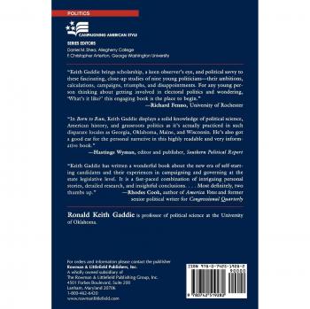Born to Run: The Political Campaigning Journey - Origins of the American Political Career