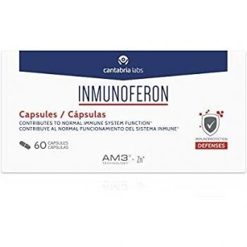 Inmunoferon 60 Capsules - Dietary Supplement, Immune Support, Contains Echinacea and Vitamin C, 60 Veggie Capsules per bottle
