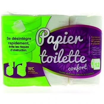 Papel Higiénico Midland Blanco 12 Unidades