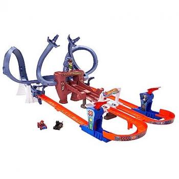 Pista de Carreras Hot Wheels Spider-Man RacerVerse