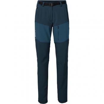 VAUDE Women's Elope Zip-Off Trekking Pants - Dark Sea Blue Size 40