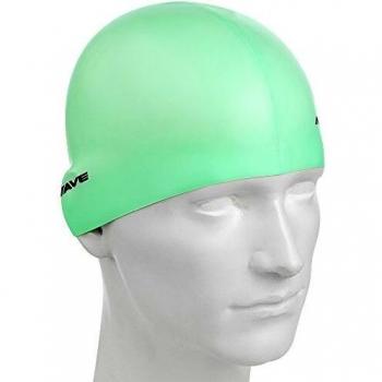 Gorro de natación Mad Wave Verde Pastel