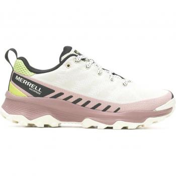Merrell - Zapatillas de montaña de mujer Speed Eco Waterproof Blanco/Rosa 37.5