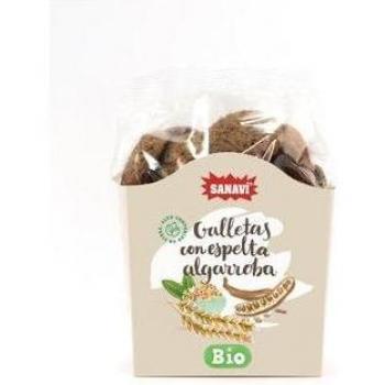 Galleta Espelta y Algarroba 200g Sanavi