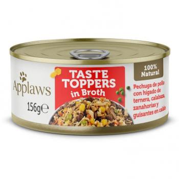 Applaws Taste Toppers Pollo con Hígado de Ternera y Vegetales en Caldo