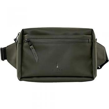 RAINS Waist Bag Bolso, Unisex Adulto, Green, Talla Única